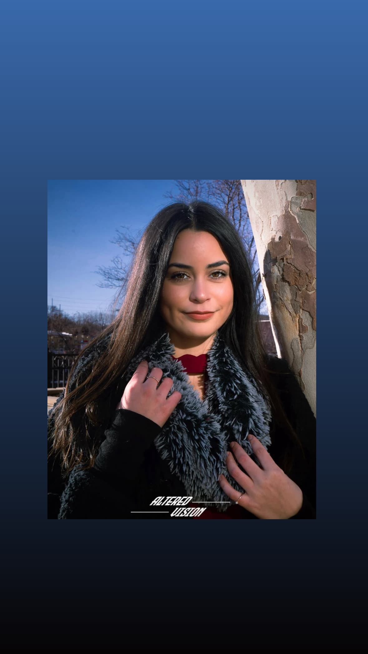 Altered Vision lifestyle modeling portrait