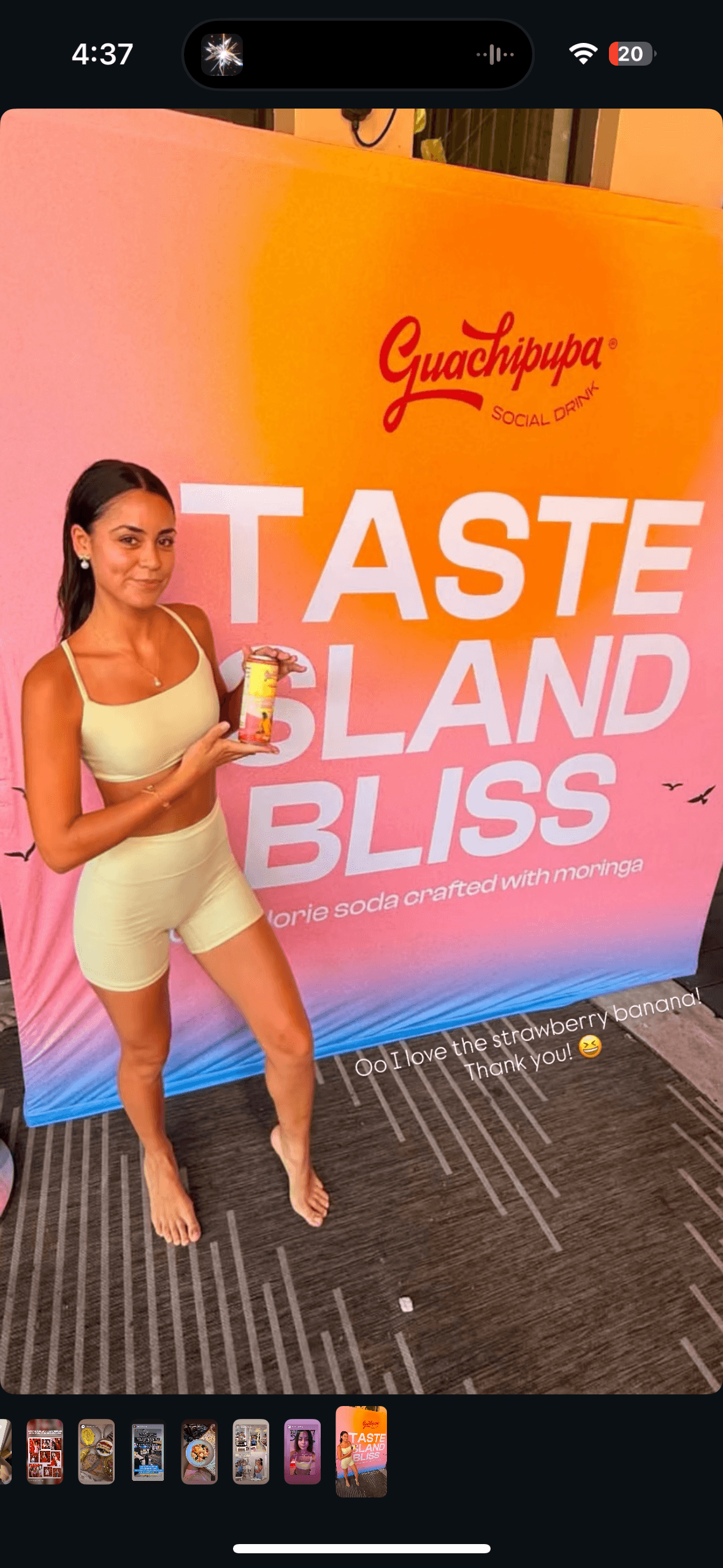 Guachipupa beverage lifestyle collaboration
