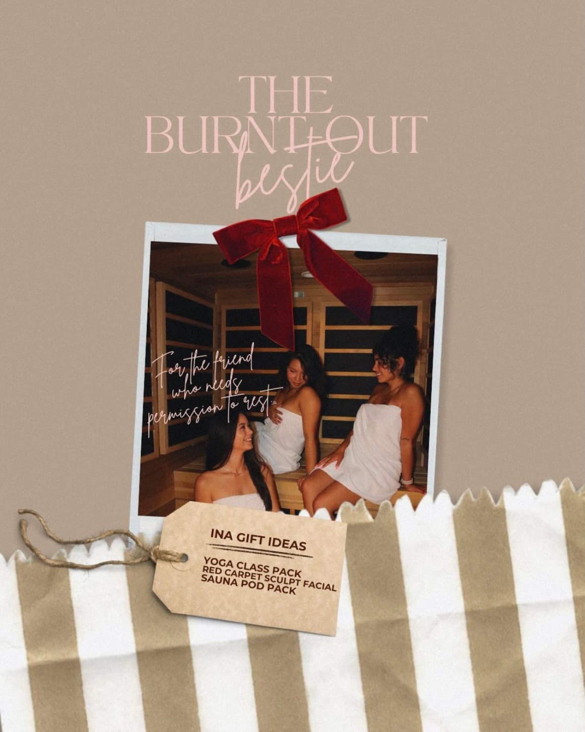 INN Wellness Spa burnout bestie collaboration feature